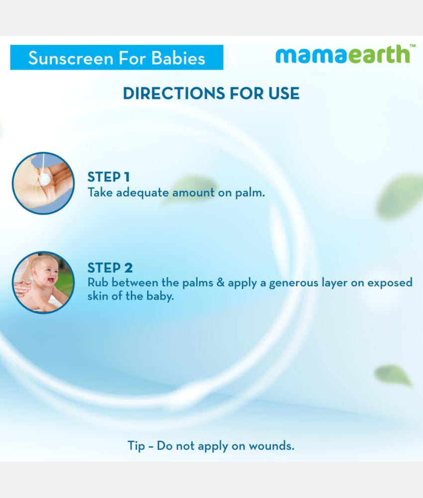 Elegant Smockers LK | MAMAEARTH Mineral Based Sunscreen - 100g | Sri Lanka