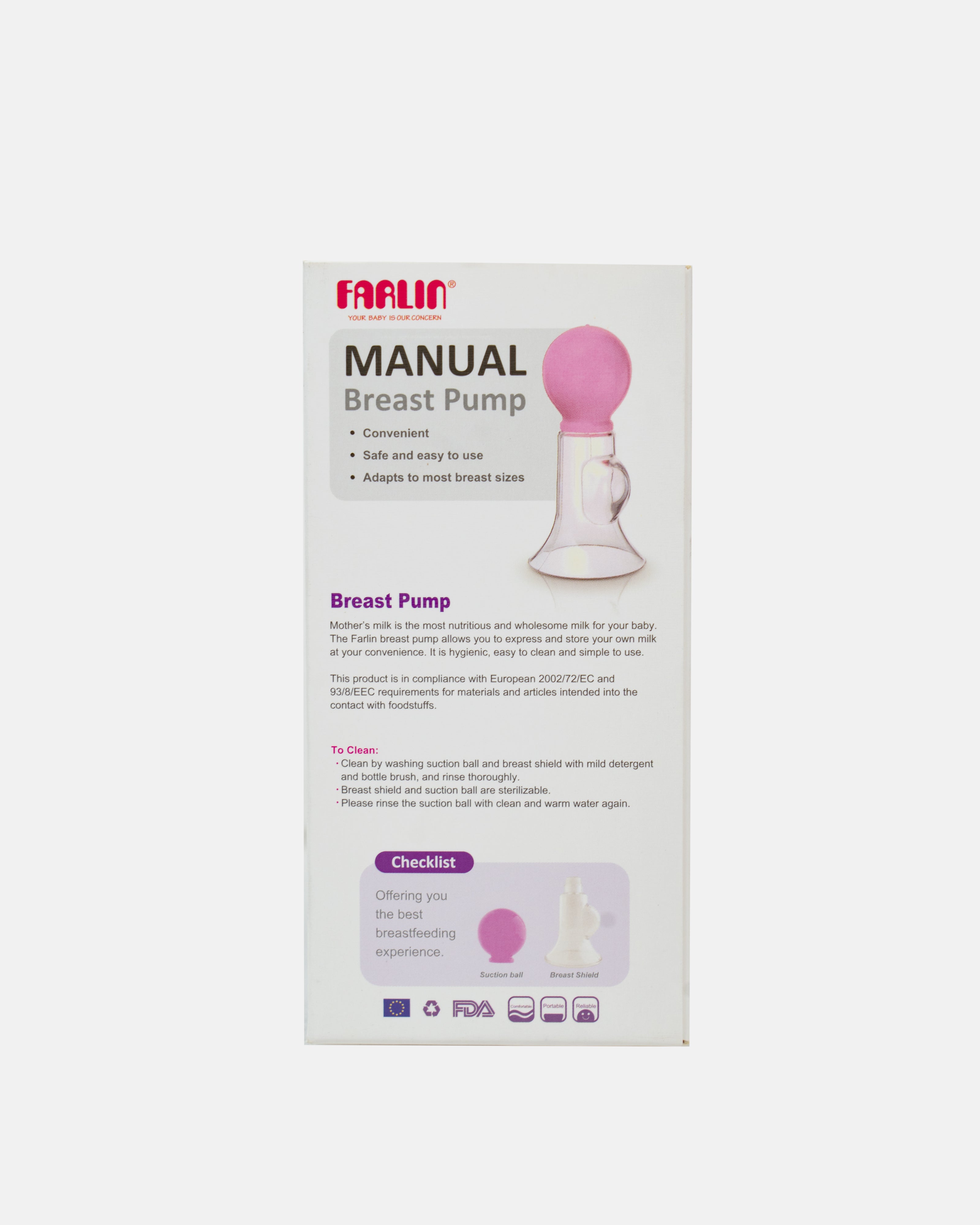 Elegant Smockers LK | Manual Breast Pump - Farlin | Sri Lanka