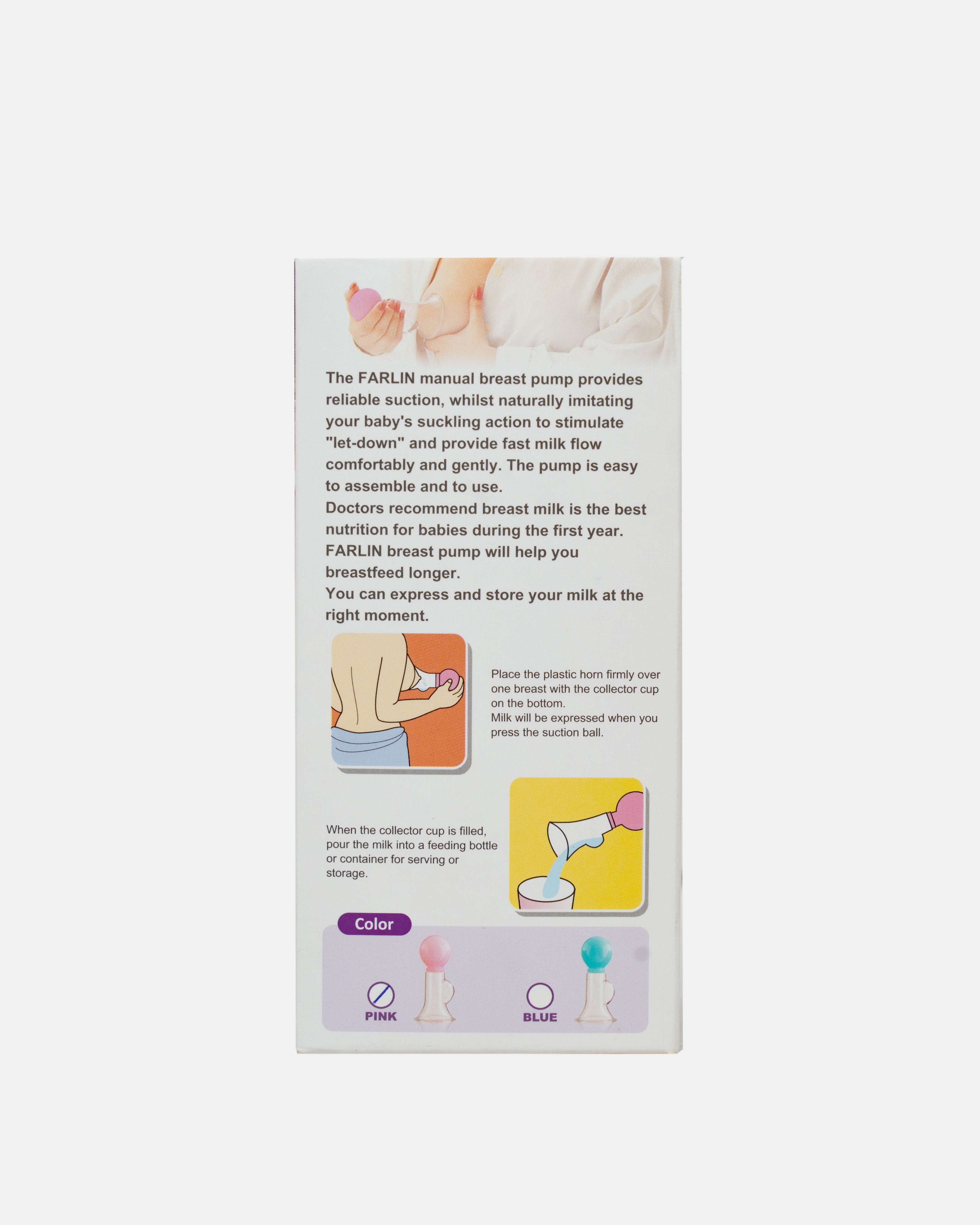 Elegant Smockers LK | Manual Breast Pump - Farlin | Sri Lanka