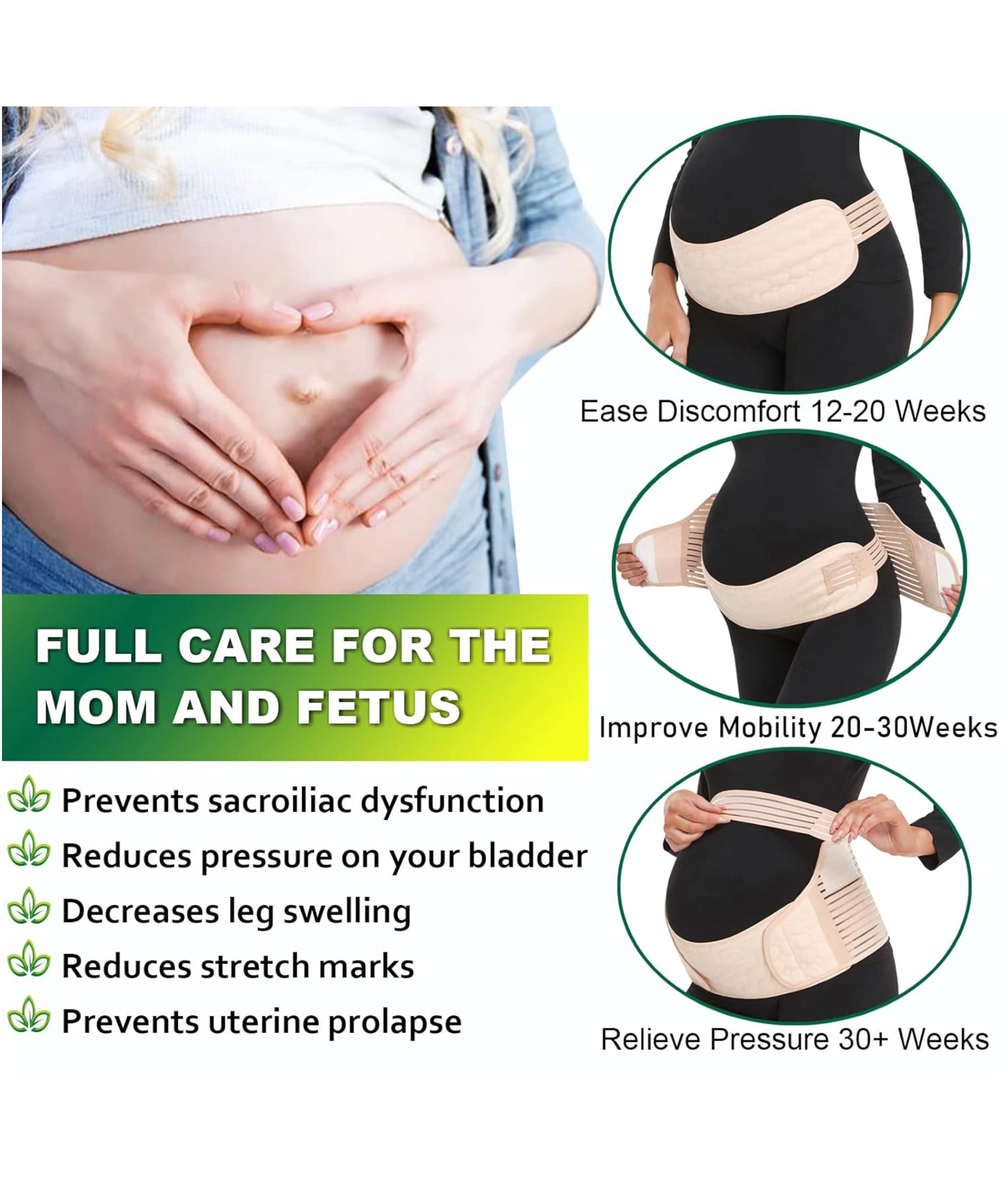 Elegant Smockers LK | Maternity Support Belt | Sri Lanka