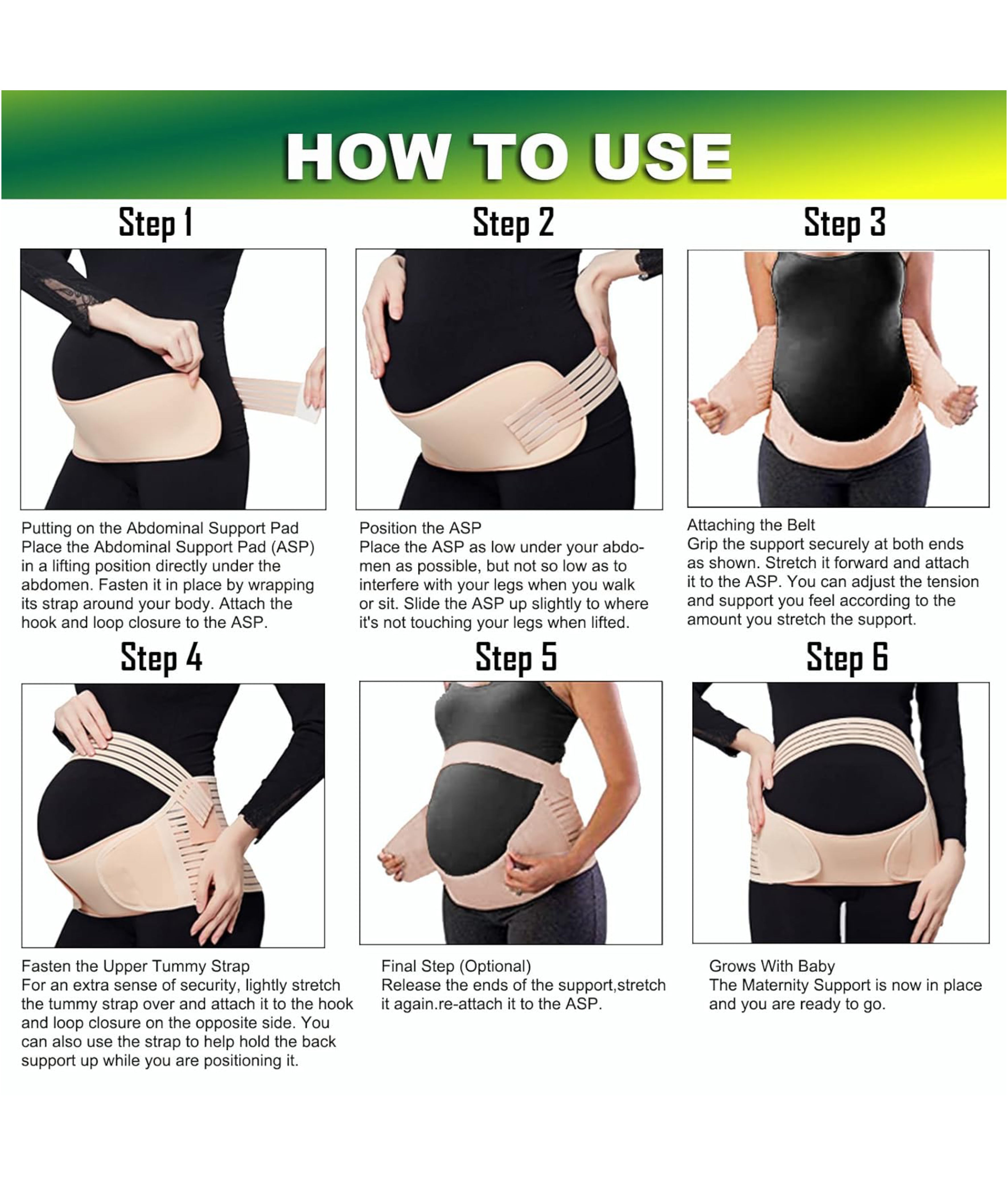 Elegant Smockers LK | Maternity Support Belt | Sri Lanka