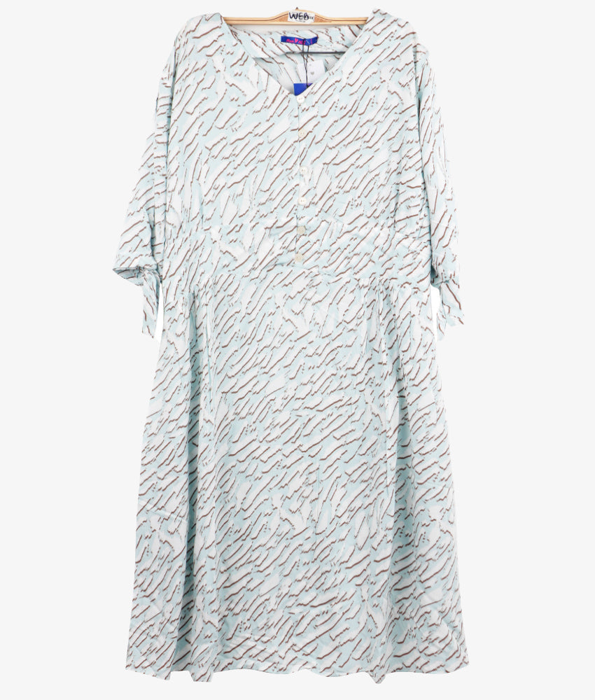 Mint Print Maternity Dress Shop online Elegant Smockers LK Sri Lanka