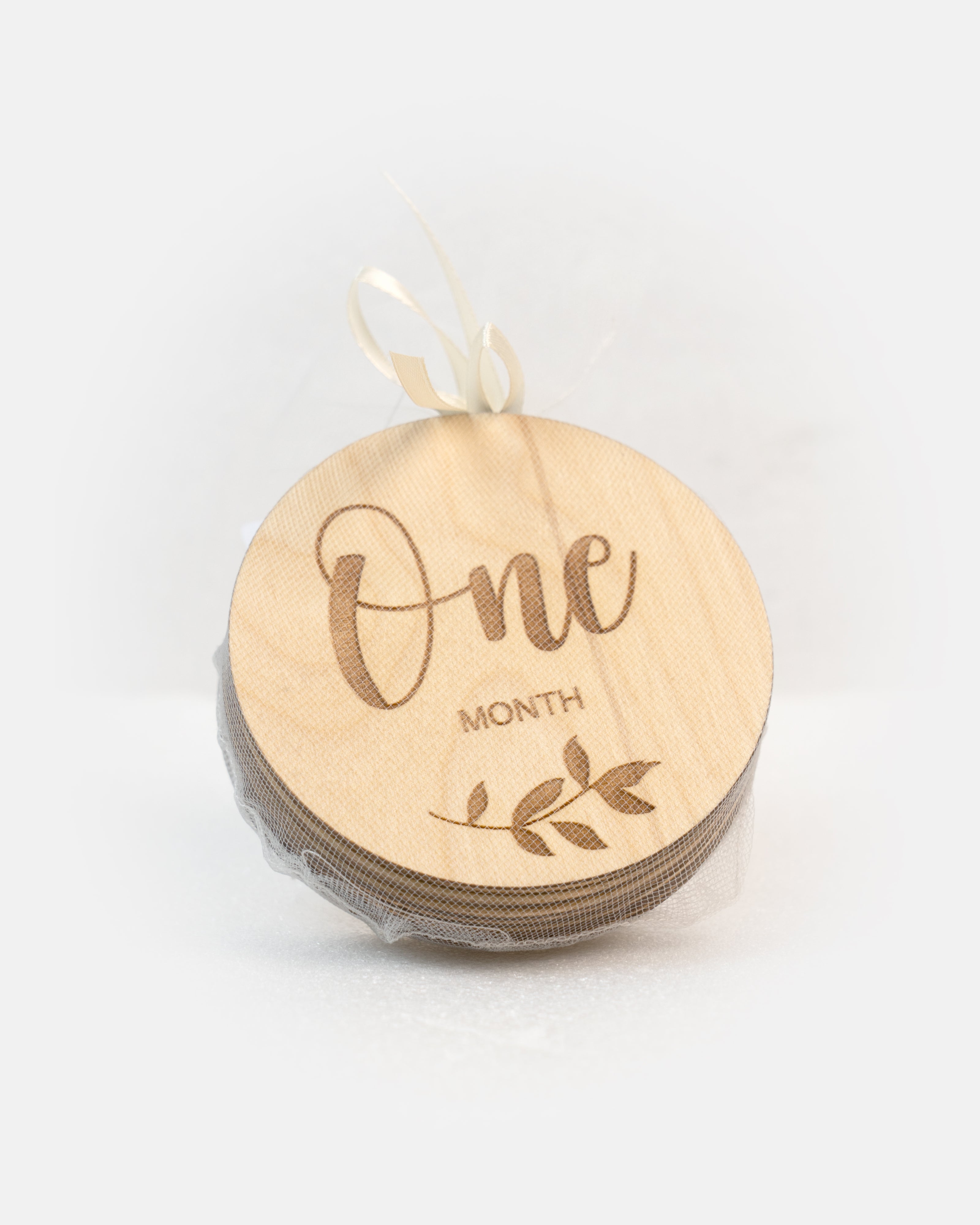 Elegant Smockers LK | Monthly Baby Milestone Plaques Set | Sri Lanka