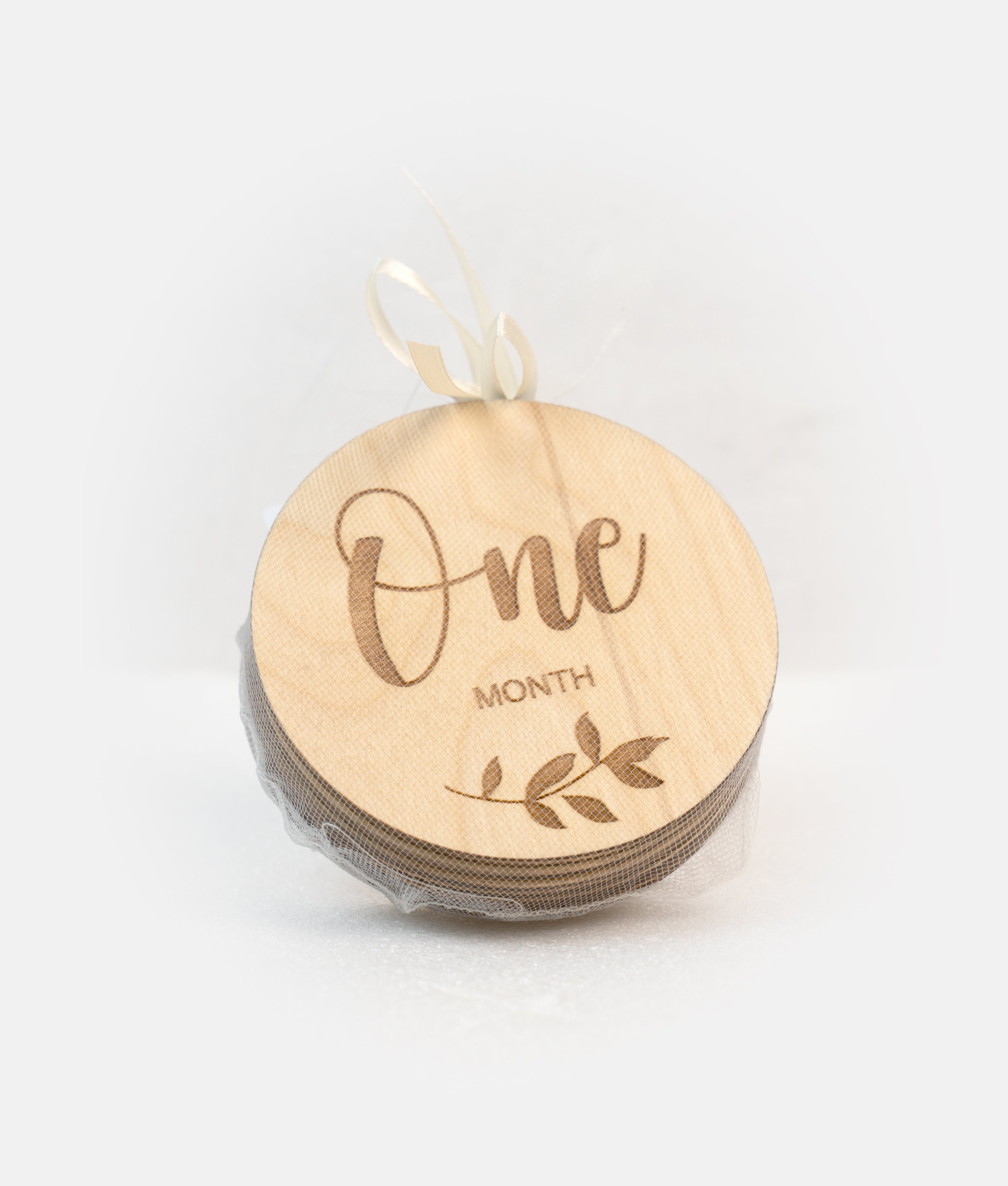 Elegant Smockers LK | Monthly Baby Milestone Plaques Set | Sri Lanka