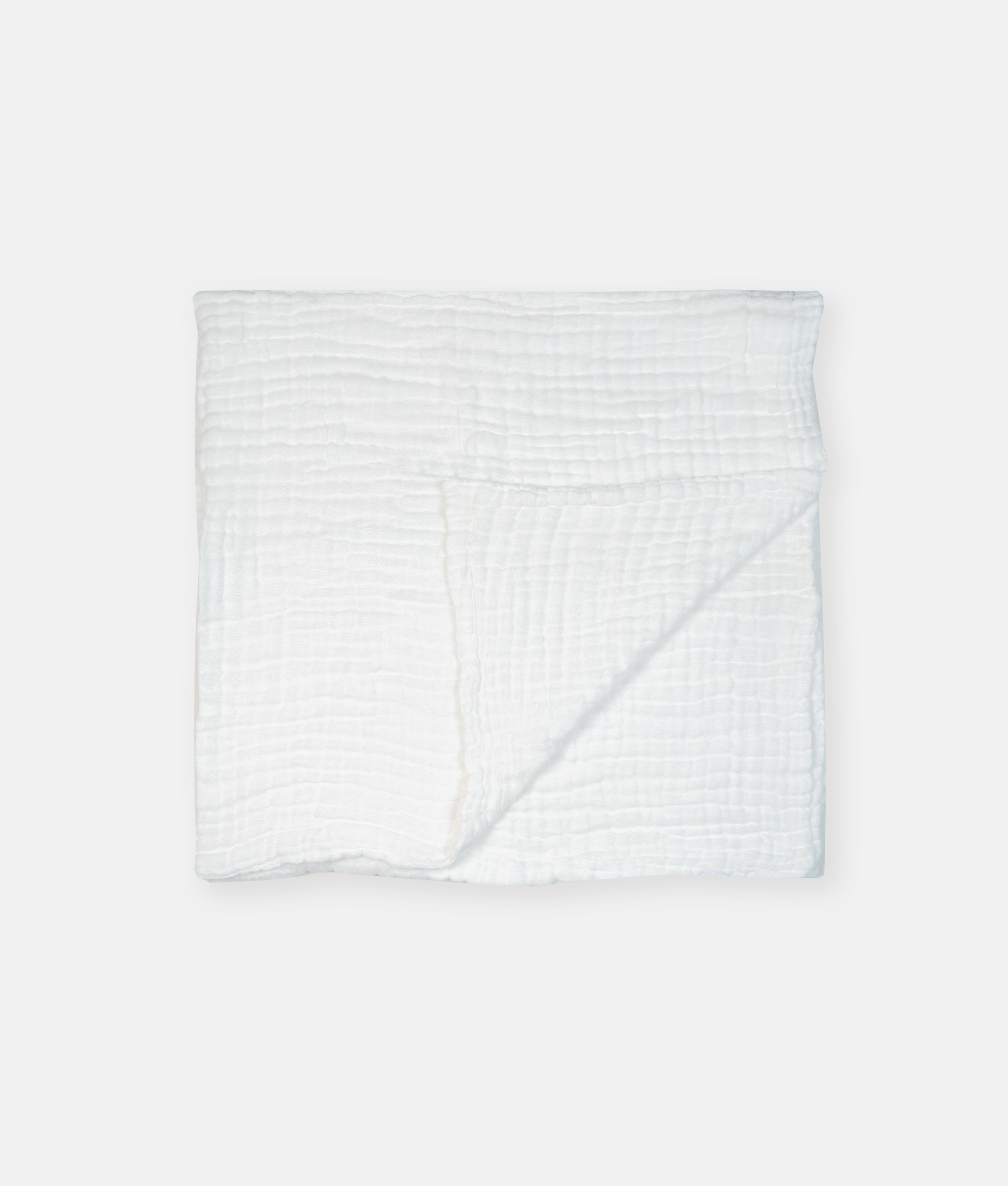 Elegant Smockers LK | Muslin Cotton 6 Layered Blanket - Ivory | Sri Lanka