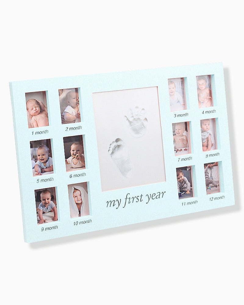 Elegant Smockers LK | Newborn 12 Months Hand and Foot Print Commemorative Photo Frame | Sri Lanka