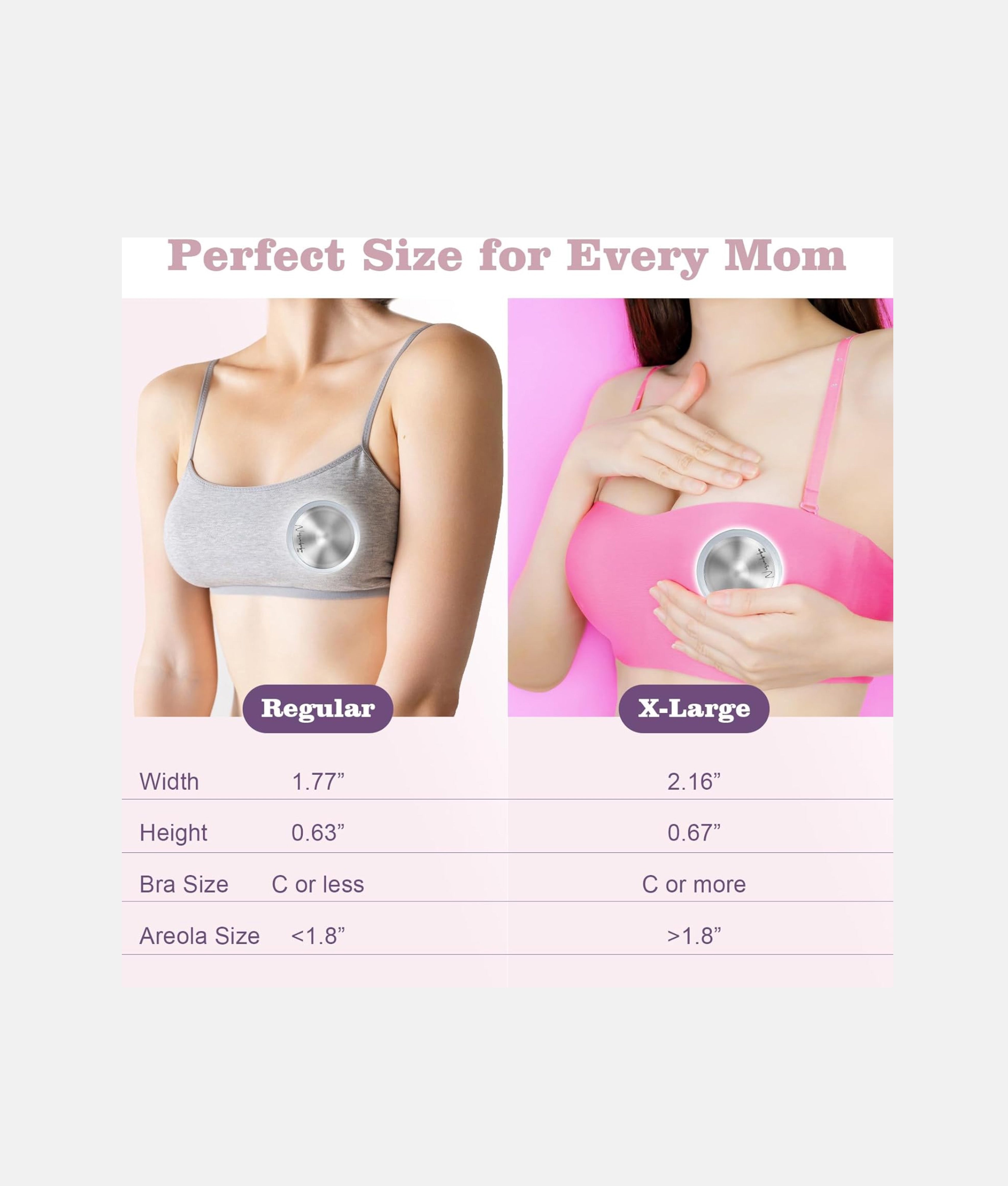 Elegant Smockers LK | Silver Nursing Cups - Nisxabebe | Sri Lanka