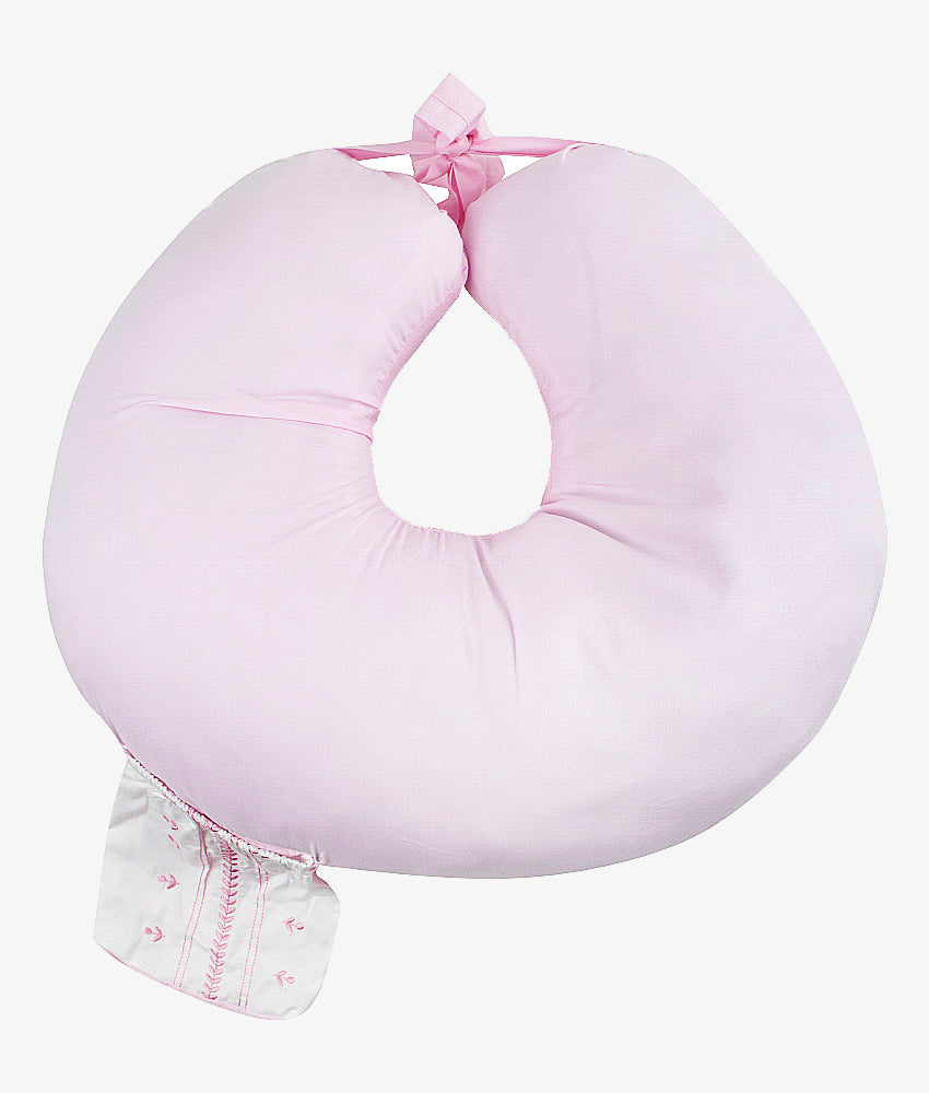 Elegant Smockers LK | Baby Nursing Pillow – Eden Pink Theme | Sri Lanka