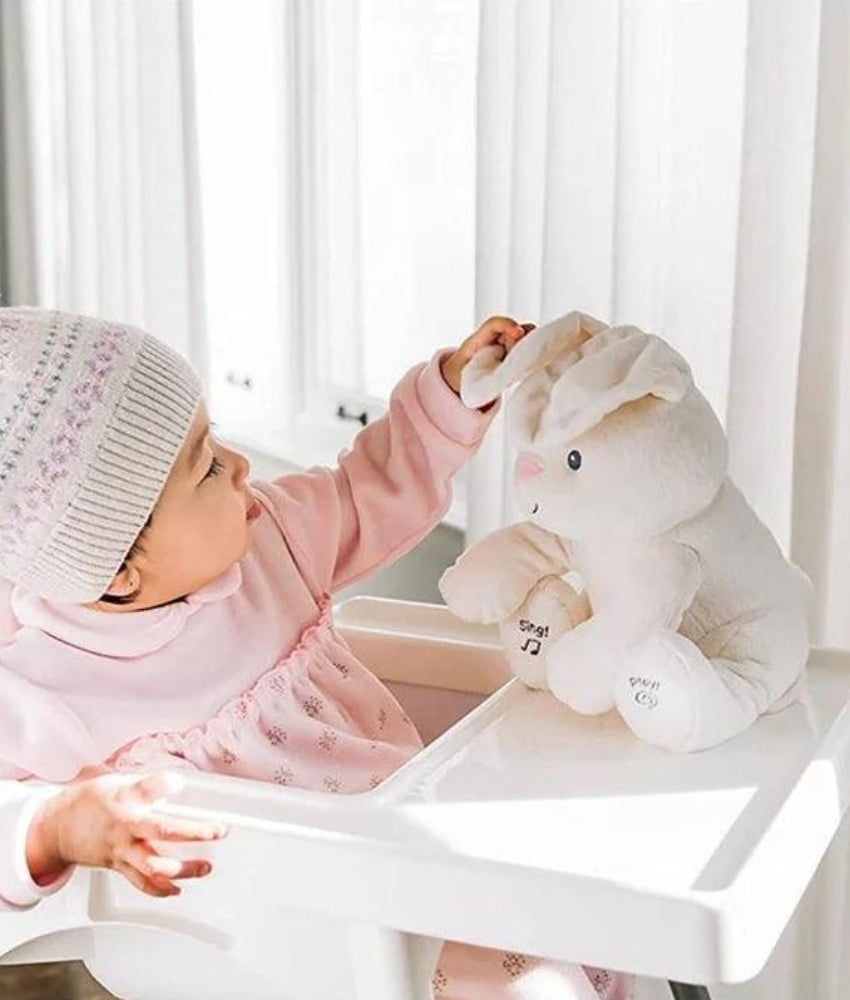 Elegant Smockers LK | Peek-a-boo Musical Bunny Soft Toy | Sri Lanka