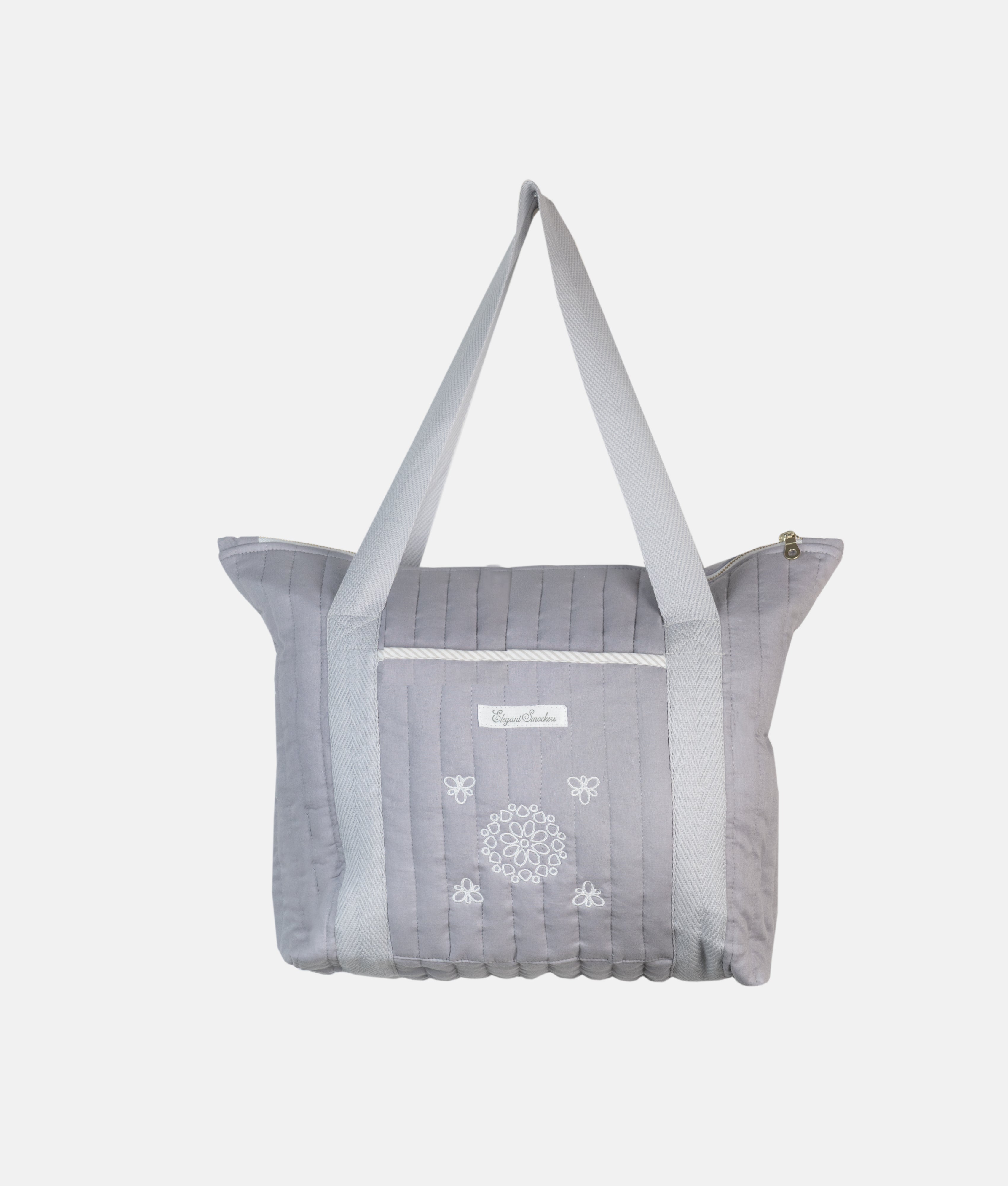 Elegant Smockers LK | Quilted Baby Diaper Tote Bag – Dandelion Theme | Sri Lanka