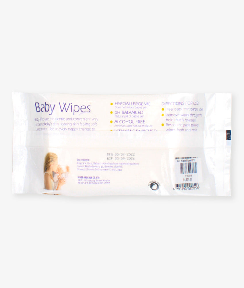 Elegant Smockers LK | Softa Care - Baby Wipes - Pack of 80 | Sri Lanka