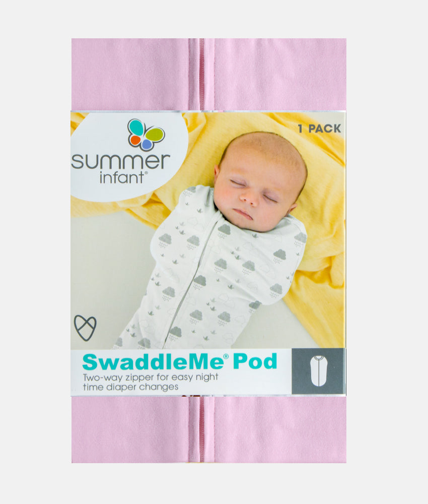 Elegant Smockers LK | Swaddle Pod - Summer Infant - Pink | Sri Lanka