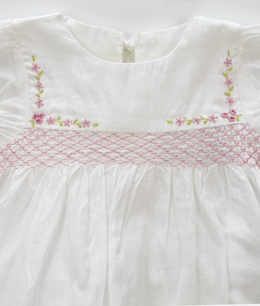 Elegant Smockers LK | Take Me Home Baby Outfit - Pink | Sri Lanka