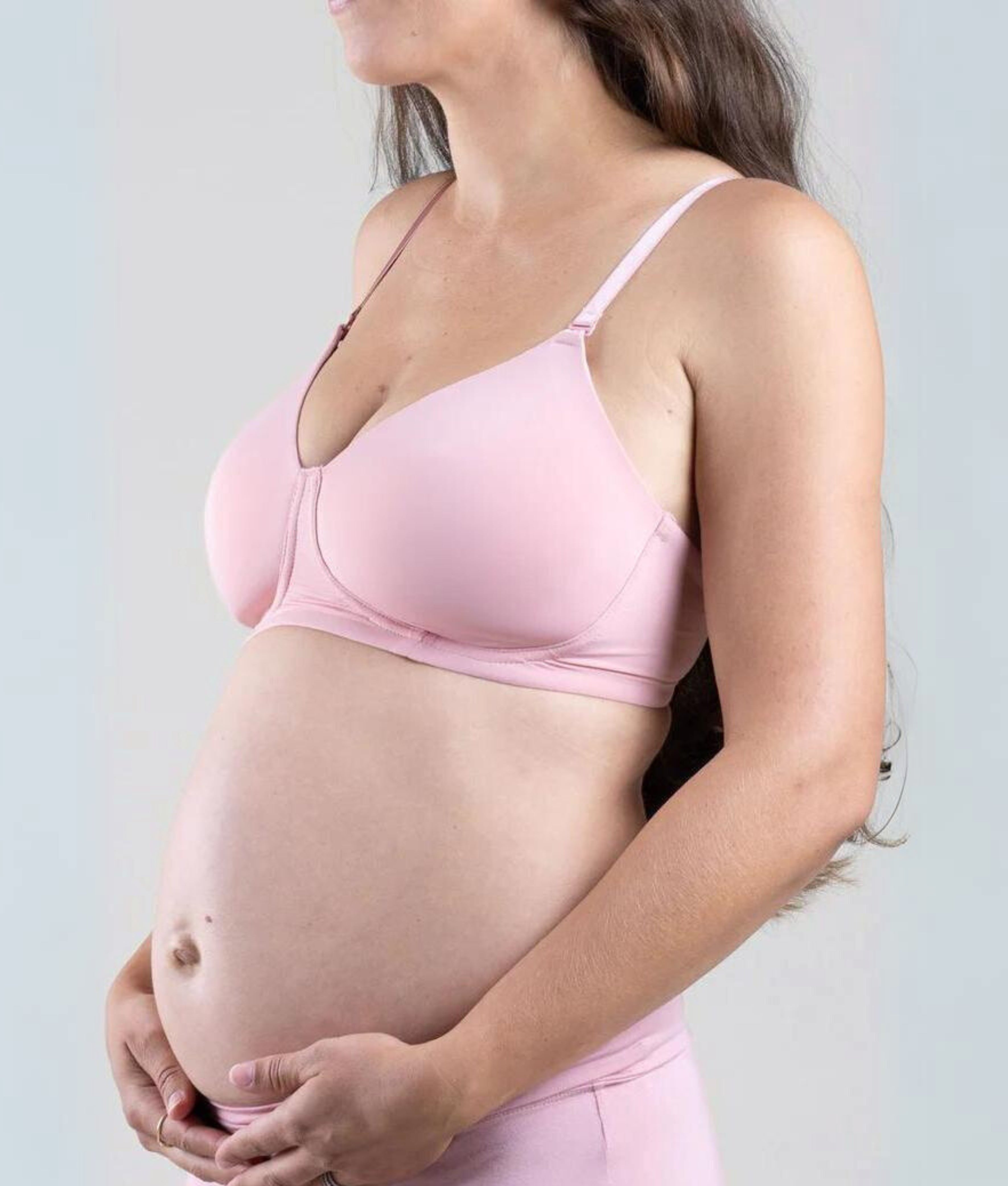 Elegant Smockers LK | Undercover Maternity, Nursing & Beyond T-Shirt Braâ„¢ | Pink | Sri Lanka