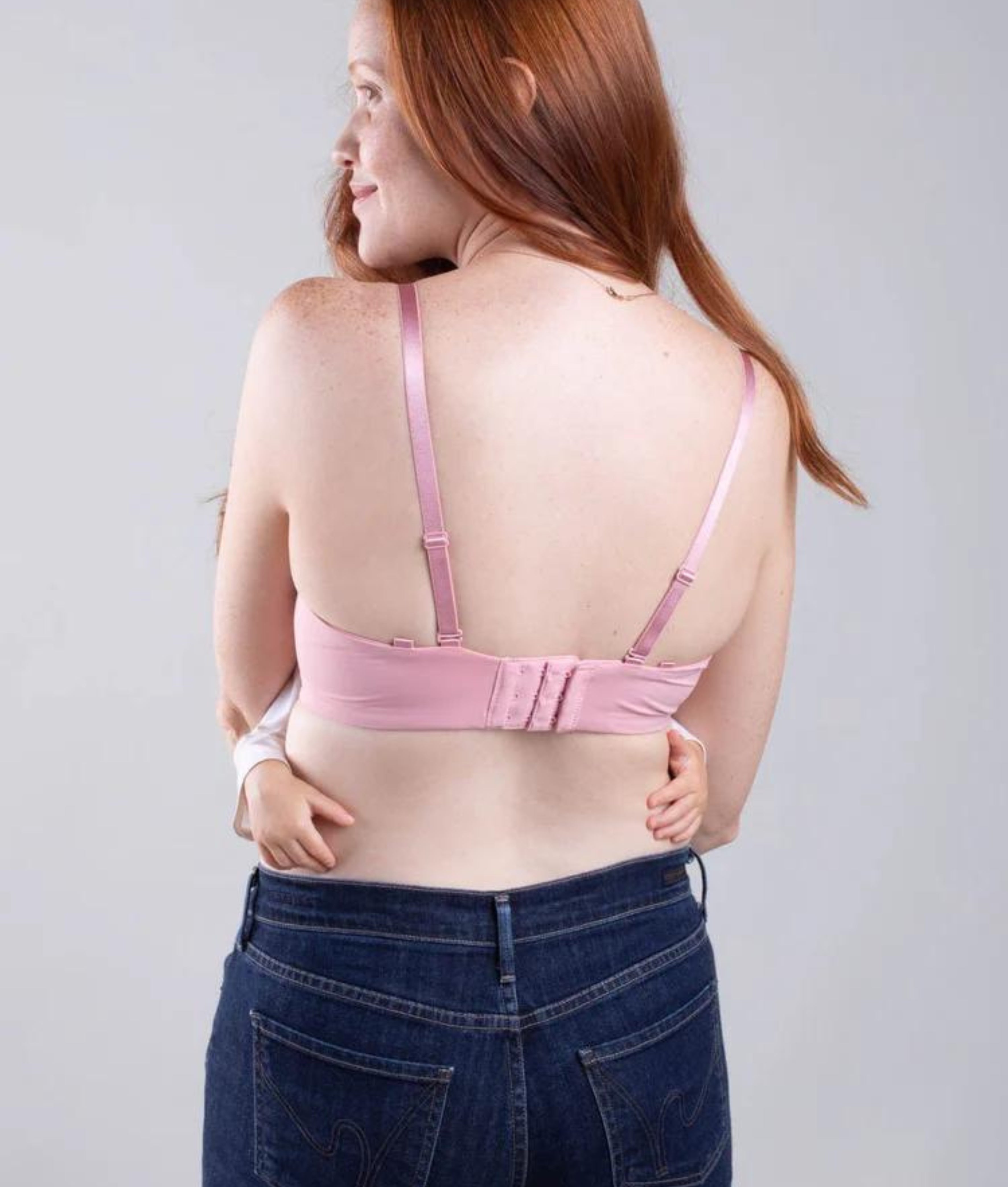 Elegant Smockers LK | Undercover Maternity, Nursing & Beyond T-Shirt Braâ„¢ | Pink | Sri Lanka