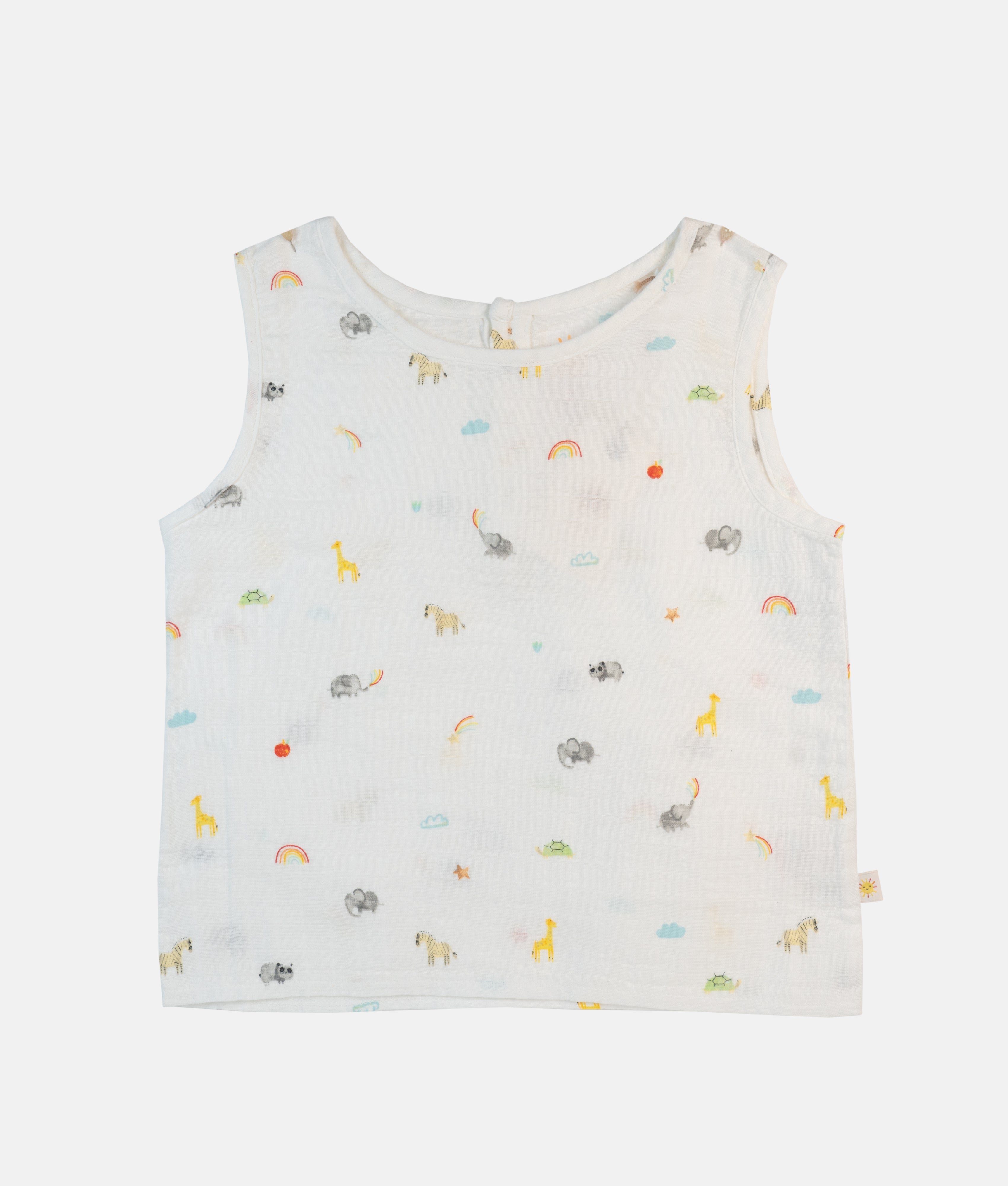 Elegant Smockers LK | Wild Animal Print Top | Sri Lanka