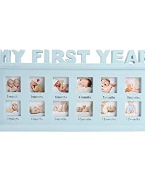 Elegant Smockers LK | My First Year Frame - Blue | Sri Lanka
