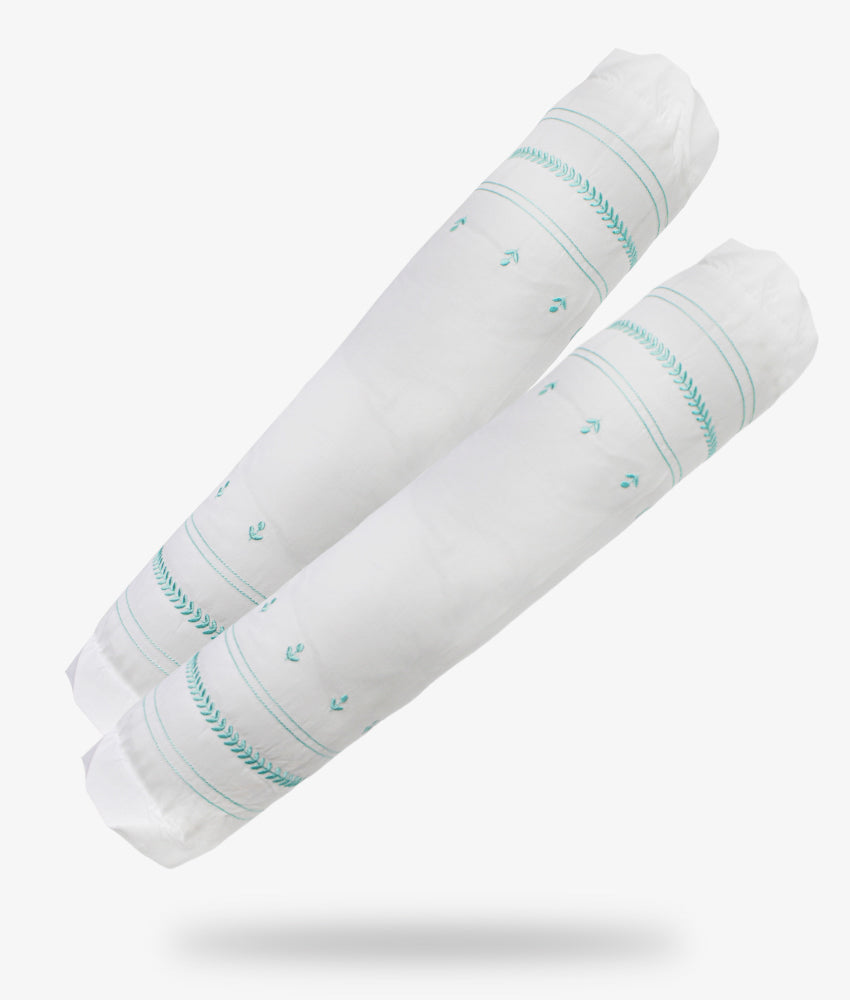 Elegant Smockers LK | Bolster Pillow Cover – Eden Theme | Sri Lanka