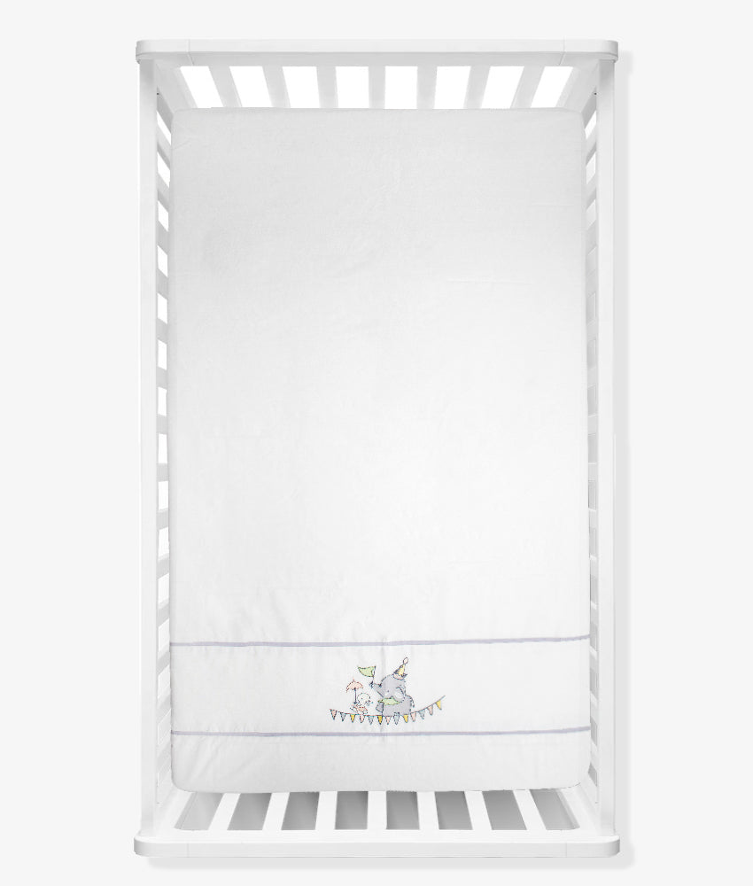 Elegant Smockers LK | Baby Cot Sheet β Circus Theme | Sri Lanka