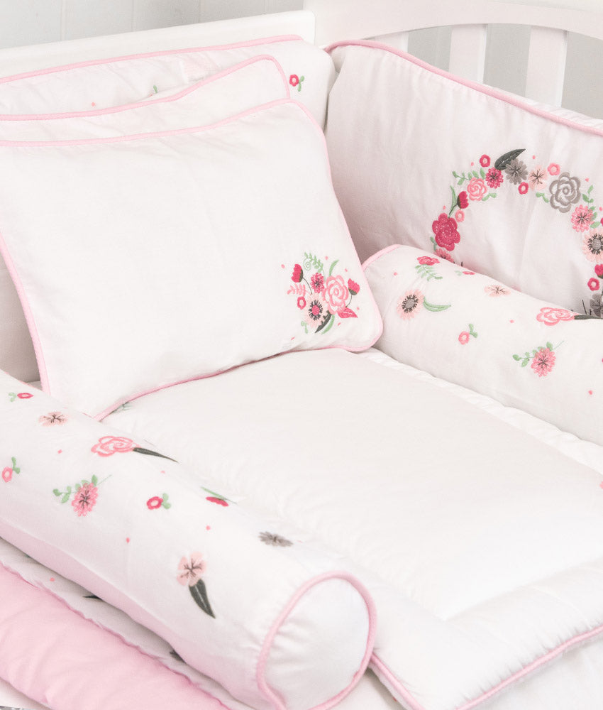 Elegant Smockers LK | Bedding Bundle (6 pcs) - Flower Theme | Sri Lanka
