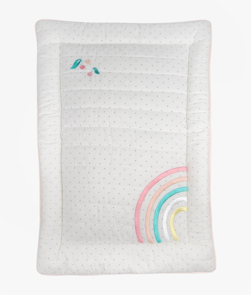 Elegant Smockers LK | Baby Hand Quilt – Cherry Theme | Sri Lanka