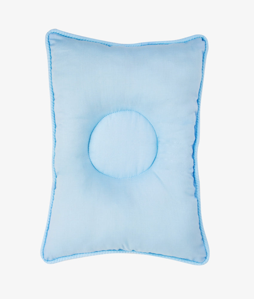 Elegant Smockers LK | Baby Head Pillow - Blue | Sri Lanka