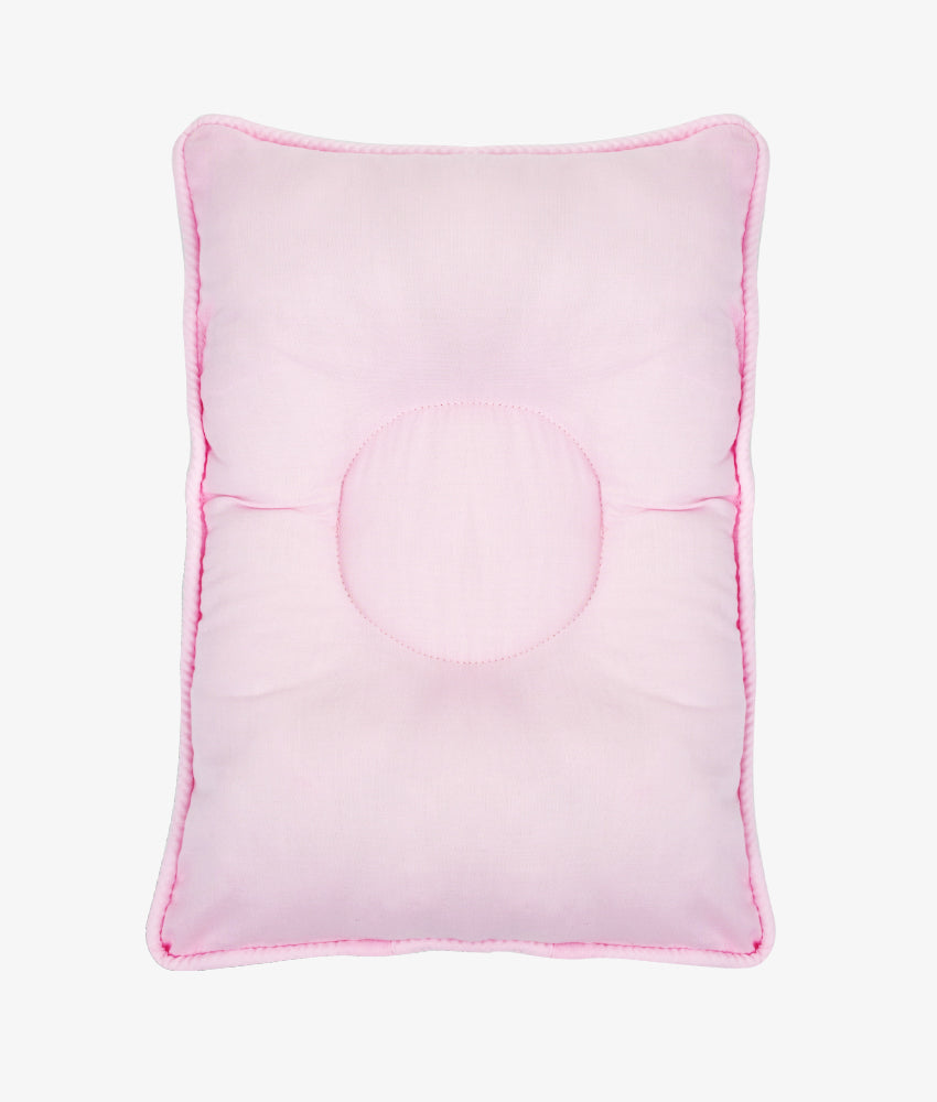 Elegant Smockers LK | Baby Head Pillow - Pink | Sri Lanka