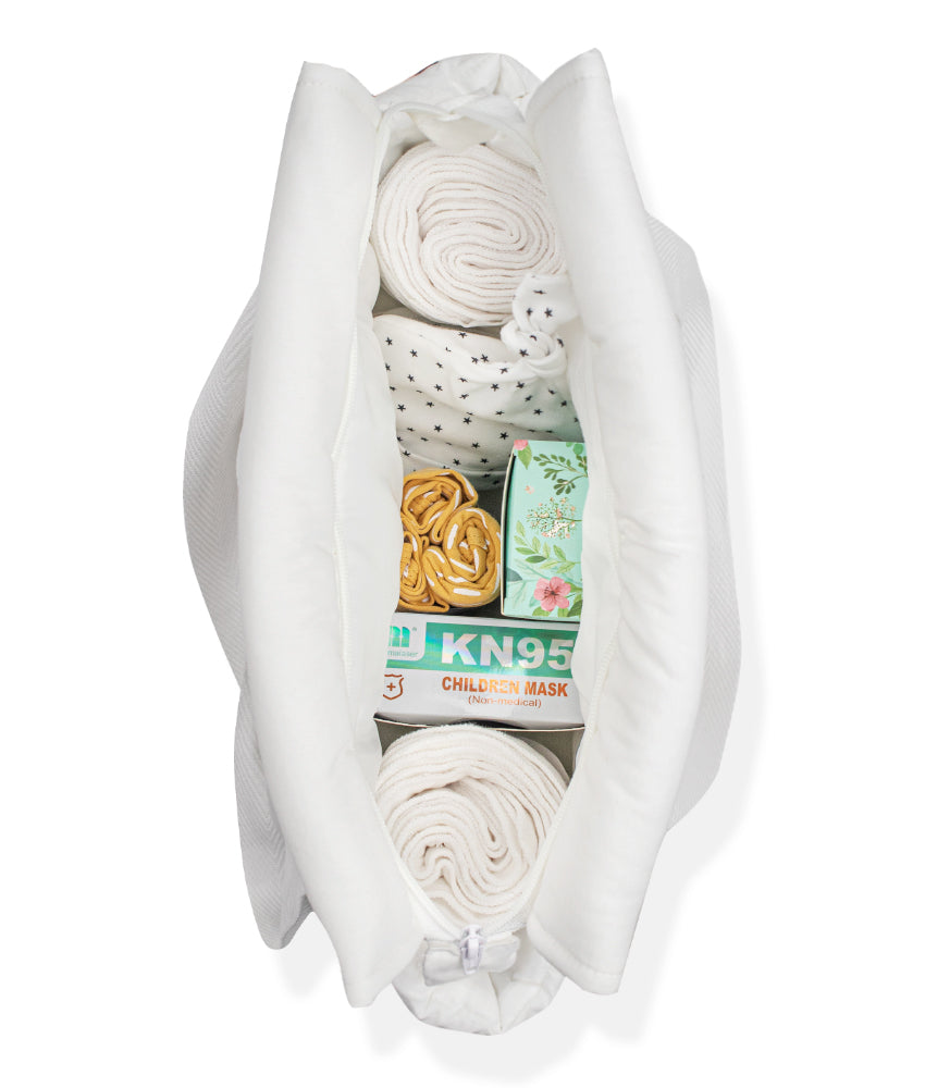 Elegant Smockers LK | Baby Diaper Bag – Pink Rabbit Theme | Sri Lanka