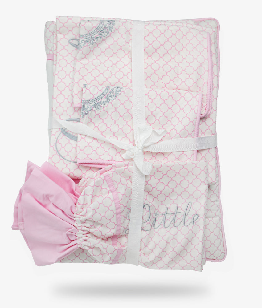 Elegant Smockers LK | Bedding Bundle (6 pcs) - Little Princess Theme | Sri Lanka