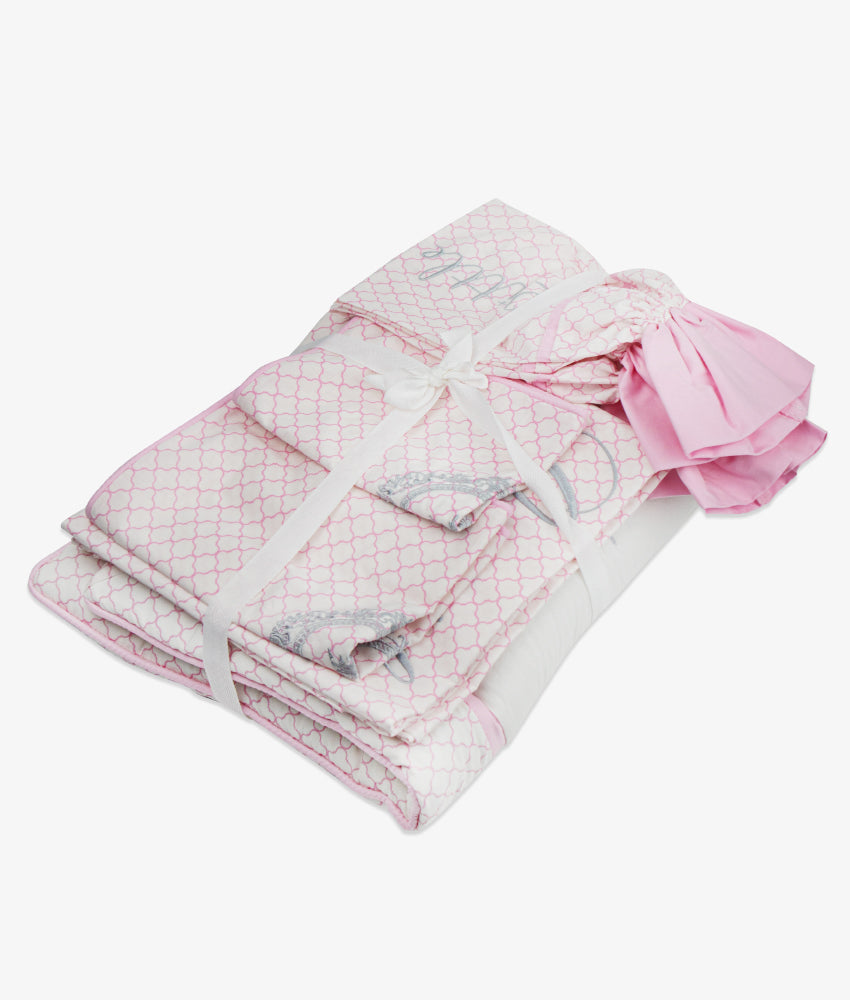 Elegant Smockers LK | Bedding Bundle (6 pcs) - Little Princess Theme | Sri Lanka