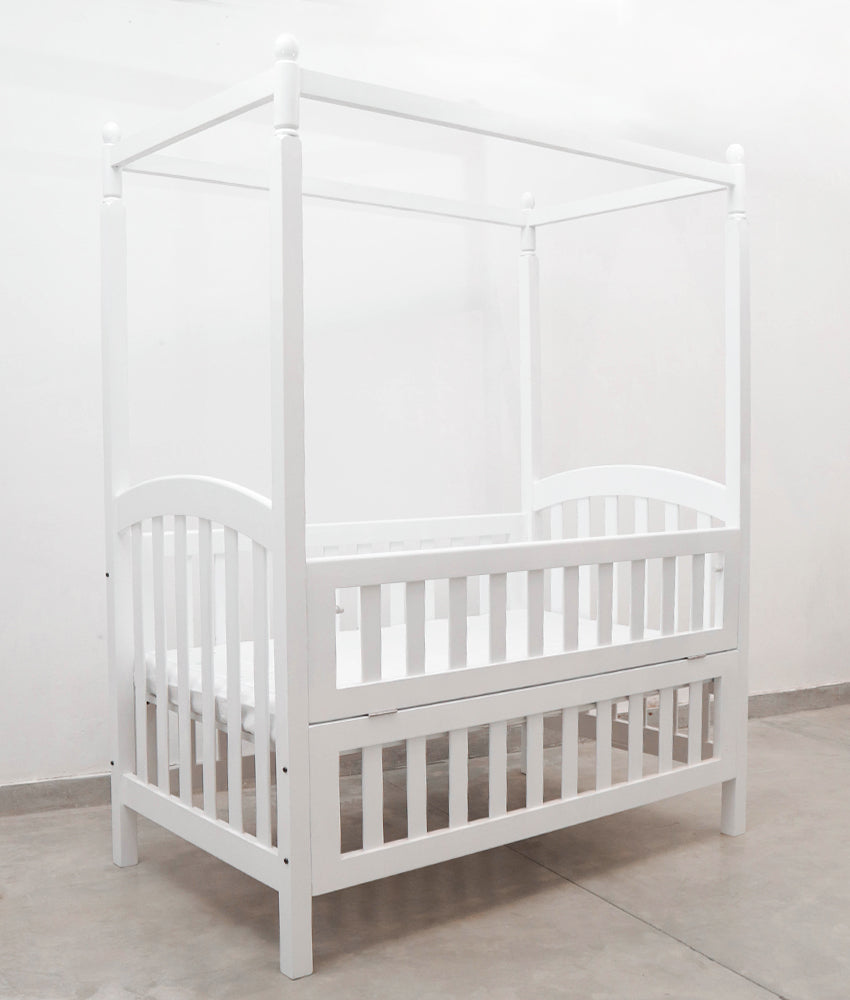 Elegant Smockers LK | Elegant 4-Poster Cot (Pre-order) | Sri Lanka