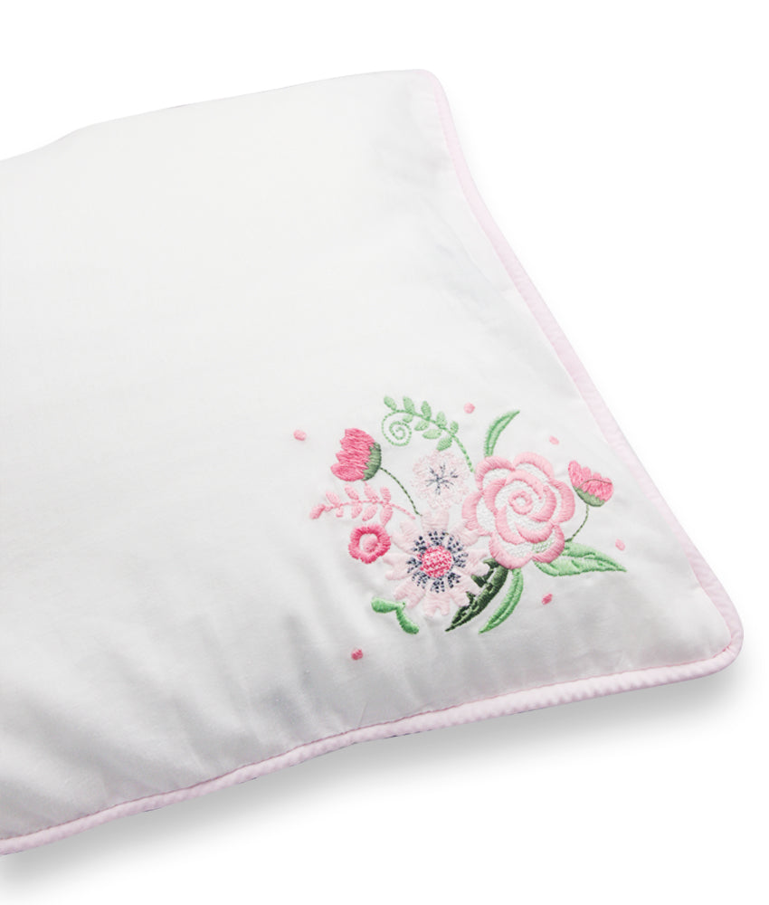 Elegant Smockers LK | Baby Pillow Cover – Flower Theme | Sri Lanka