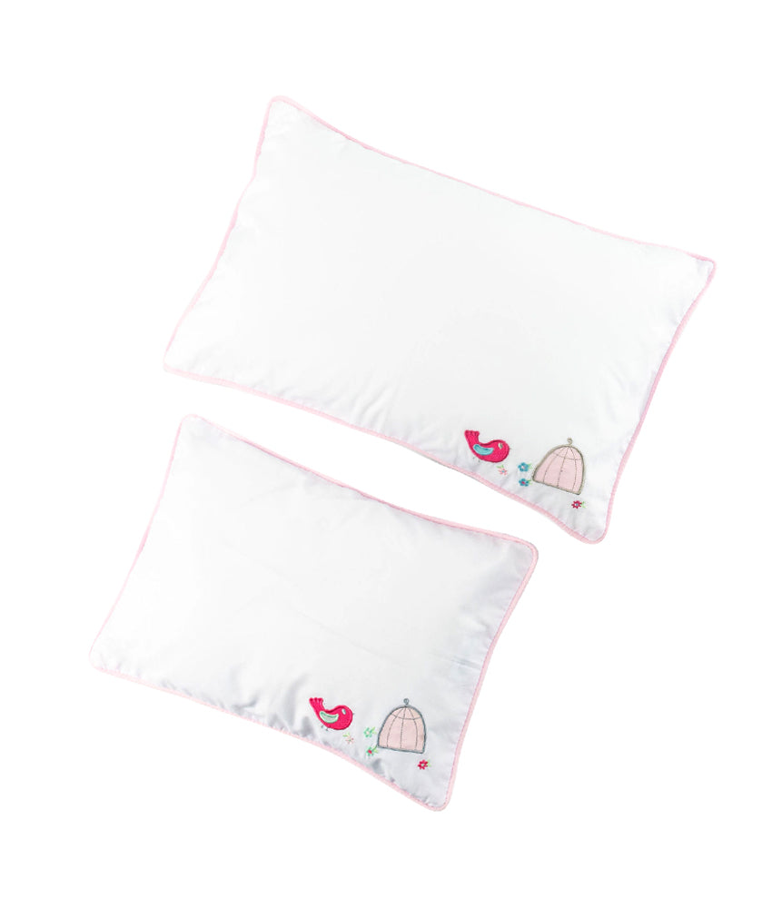 Elegant Smockers LK | Baby Pillow Covers – Birds Love Theme | Sri Lanka