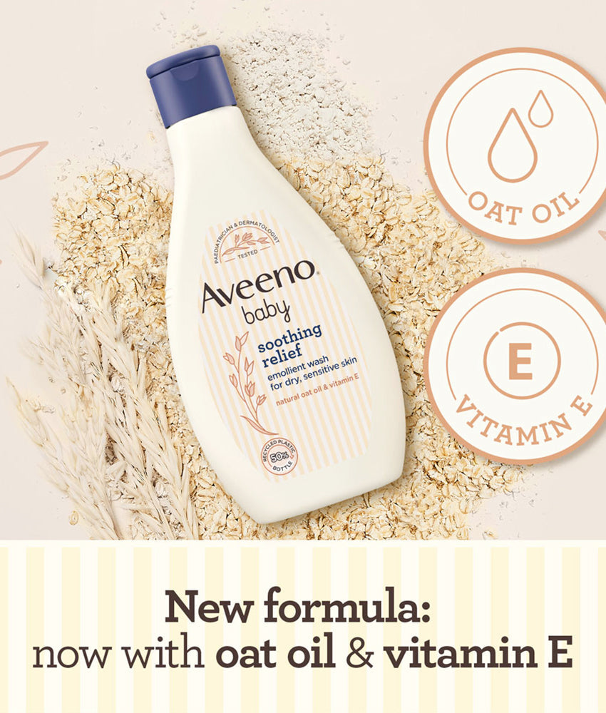 Elegant Smockers LK | Aveeno Baby Soothing Relief Emollient Wash - 250ml | Sri Lanka