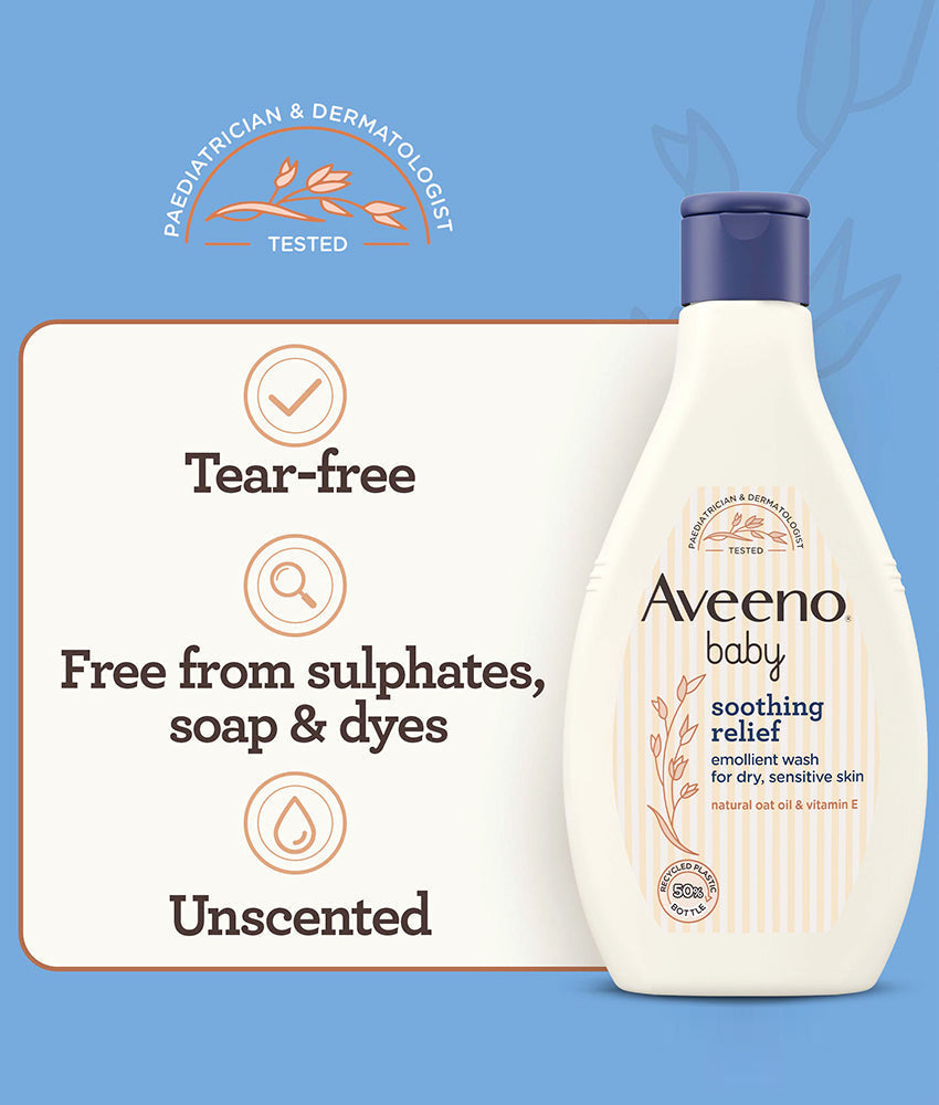 Elegant Smockers LK | Aveeno Baby Soothing Relief Emollient Wash - 250ml | Sri Lanka