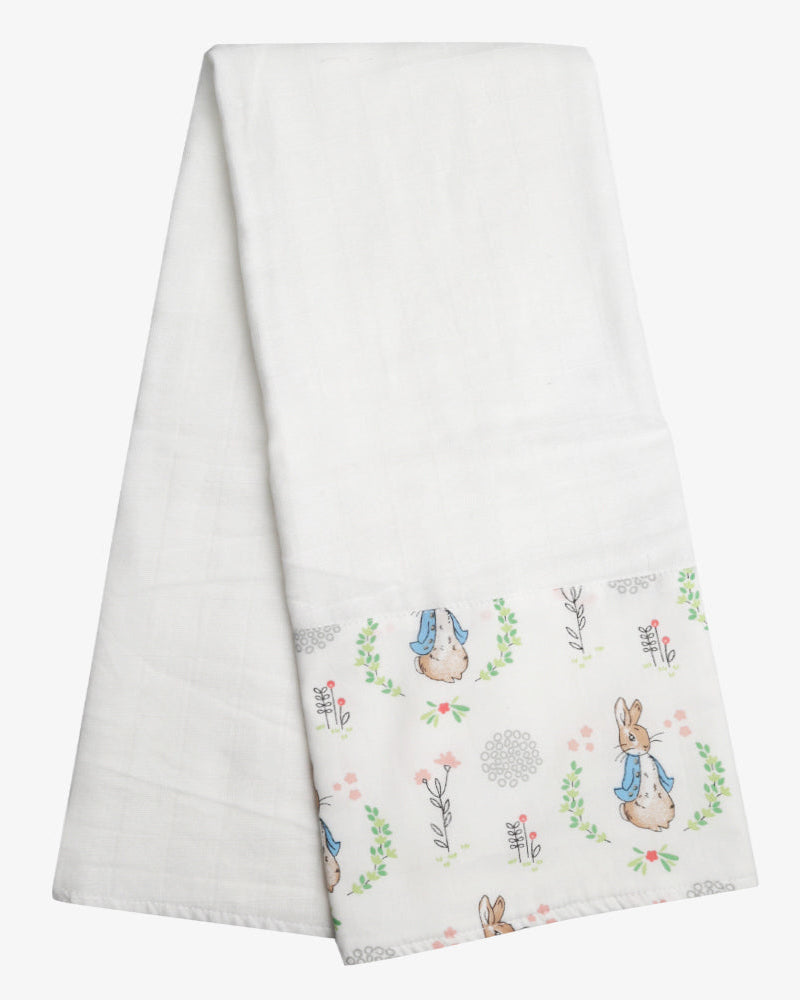 Elegant Smockers LK | Baby Bath Towel – Peter Rabbit Theme | Sri Lanka