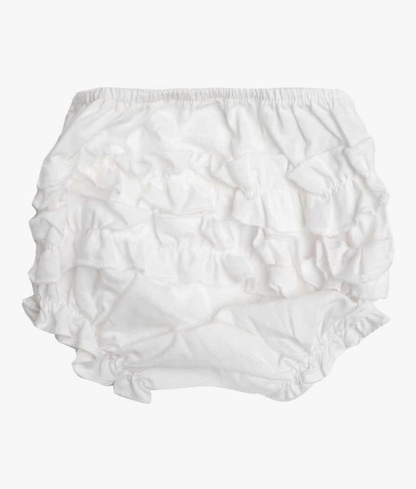 Elegant Smockers LK | Baby Bloomers - White | Sri Lanka