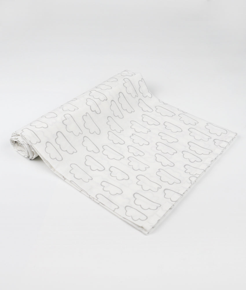 Elegant Smockers LK | Baby Cot Sheet β Cloudy Theme | Sri Lanka