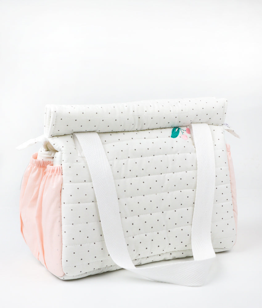Elegant Smockers LK | Baby Diaper Bag – Cherry Theme | Sri Lanka
