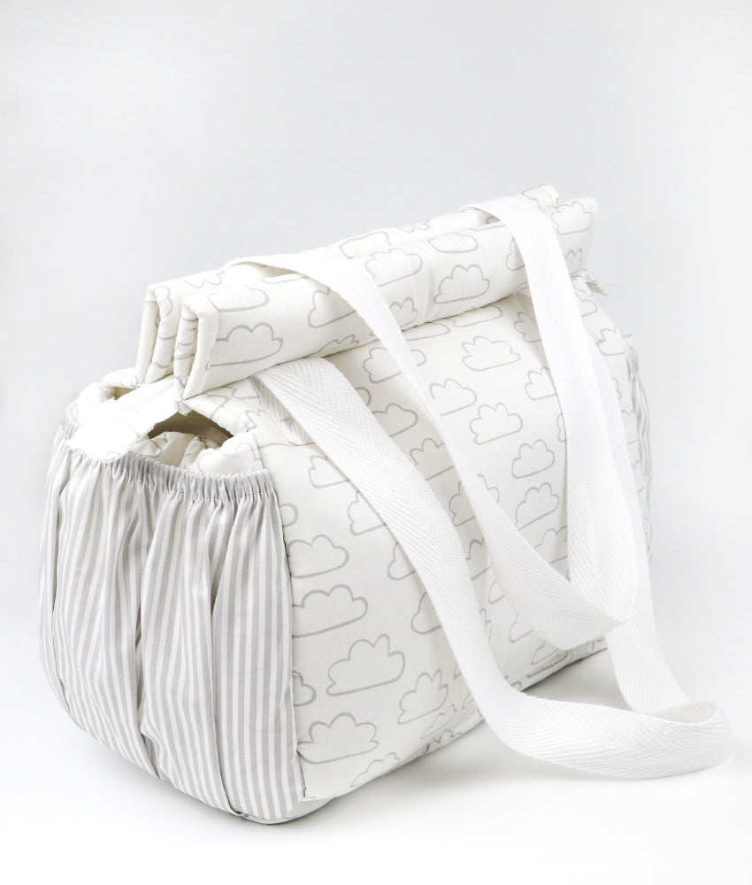 Elegant Smockers LK | Baby Diaper Bag – Cloudy Theme | Sri Lanka