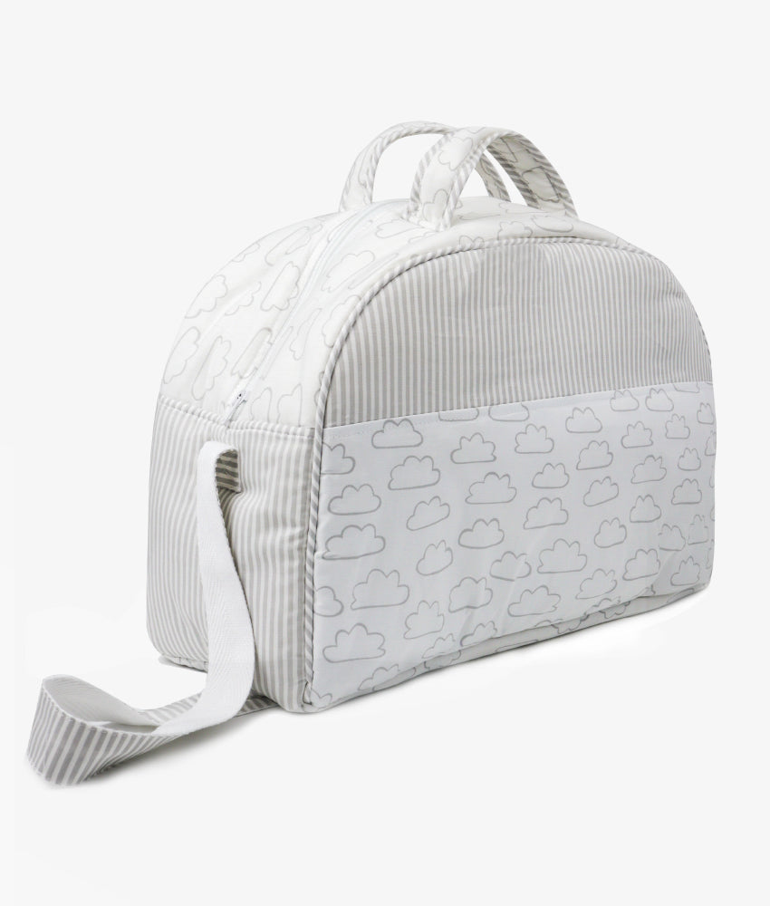 Elegant Smockers LK | Baby Duffel Bag (XL) – Cloudy Theme | Sri Lanka