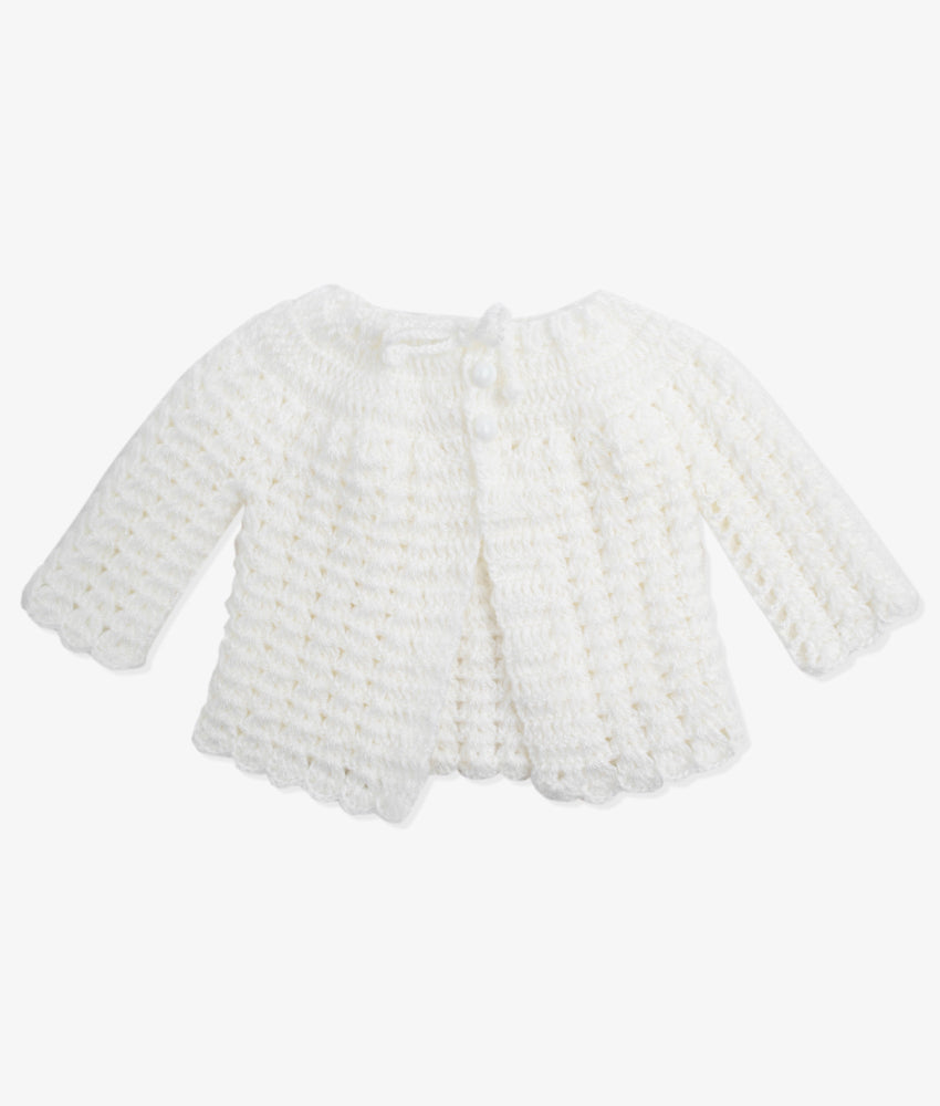 Elegant Smockers LK | Crochet Baby Cardigan | Sri Lanka