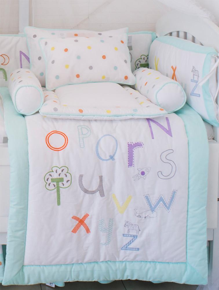 Elegant Smockers LK | Baby Comforter Quilt – Alphabet Theme | Sri Lanka