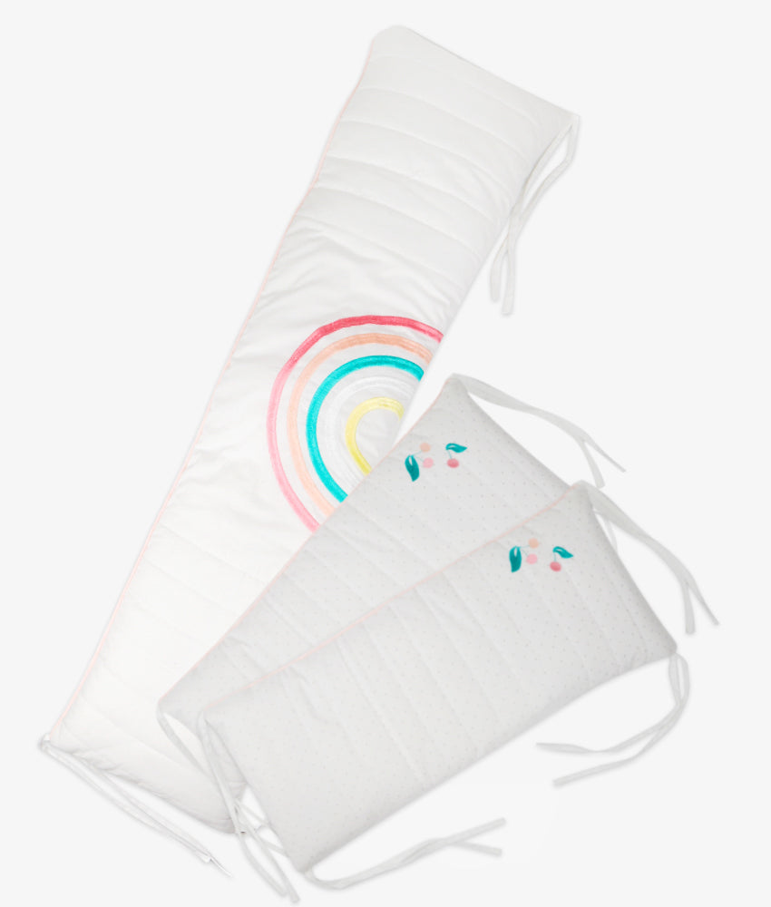 Baby Cot Bumpers Cherry Theme Shop online Elegant Smockers LK