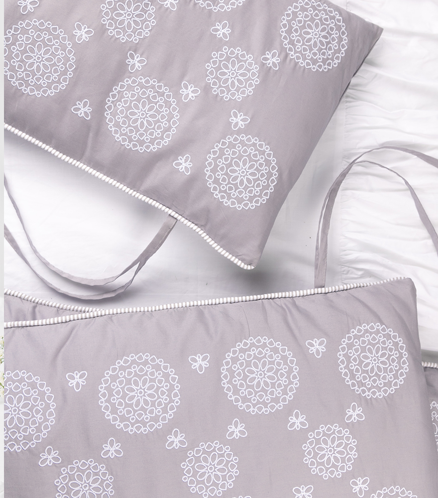 Elegant Smockers LK | Baby Cot Bumpers – Dandelion Theme | Sri Lanka