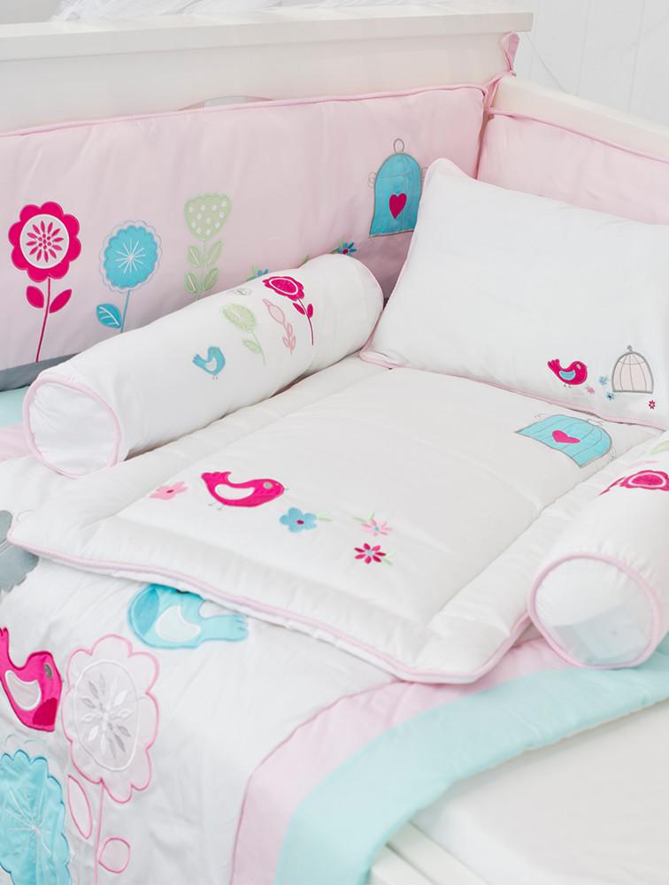 Elegant Smockers LK | Baby Hand Quilt – Birds Love Theme | Sri Lanka