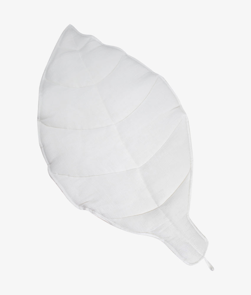 Elegant Smockers LK | Leaf Baby Playmat - White | Sri Lanka