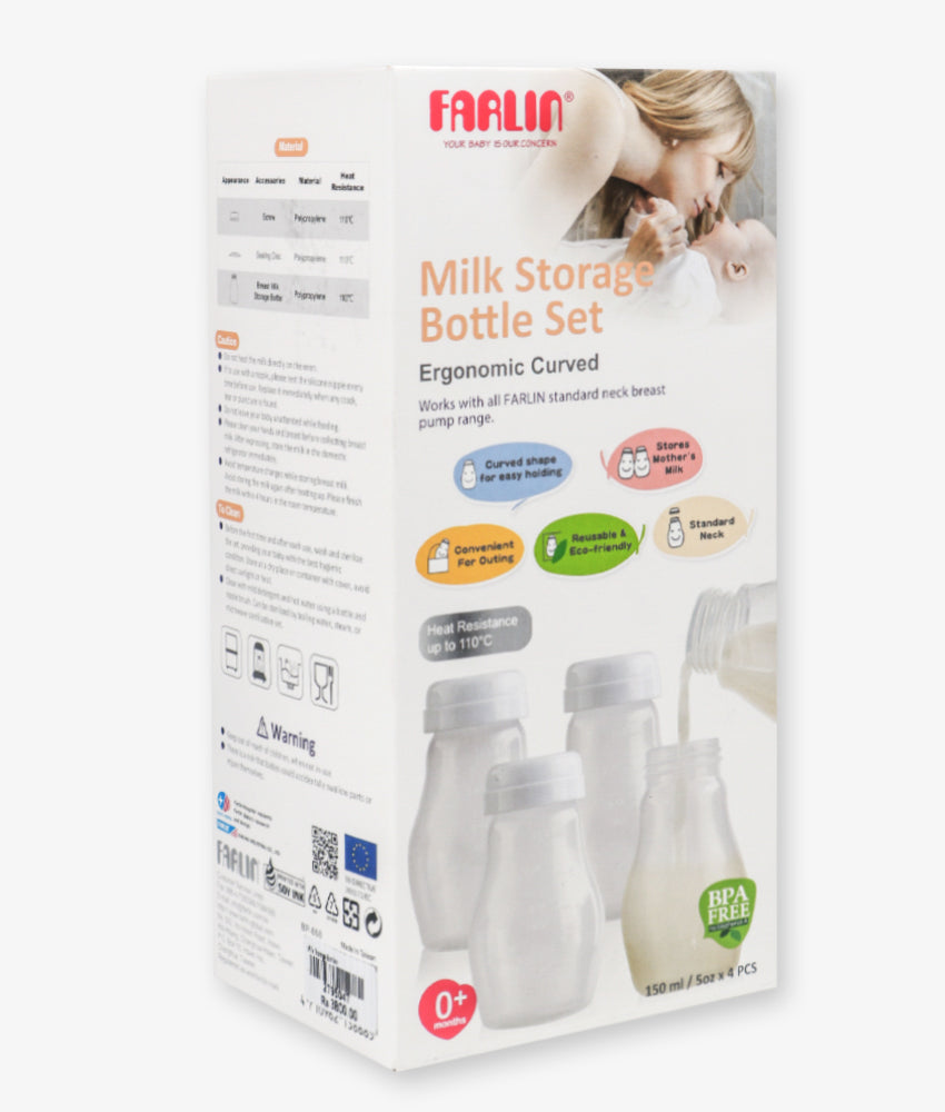 Elegant Smockers LK | Milk Storage Bottle Set - Farlin | Sri Lanka