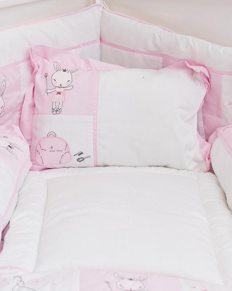 Elegant Smockers LK | Baby Pillow Cover β Bunny Theme | Sri Lanka