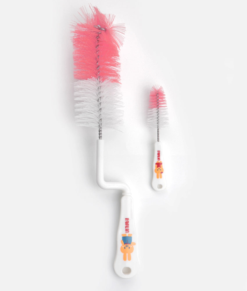 Elegant Smockers LK | Rotatable Bottle and Nipple Brush - Farlin | Sri Lanka